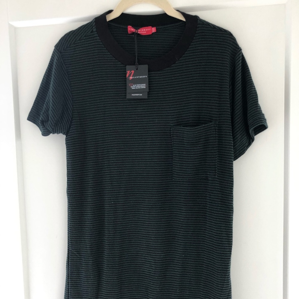 NEW w/ Tags n.philanthropy Stripped T Shirt